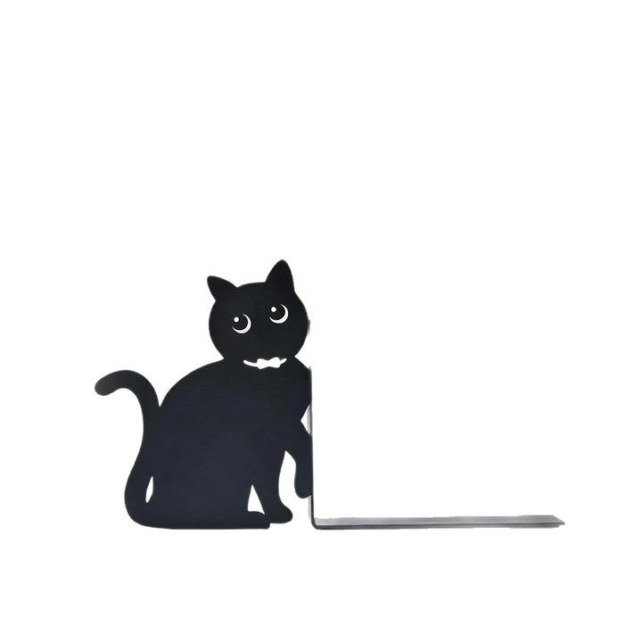 Cat-Shaped Bookends