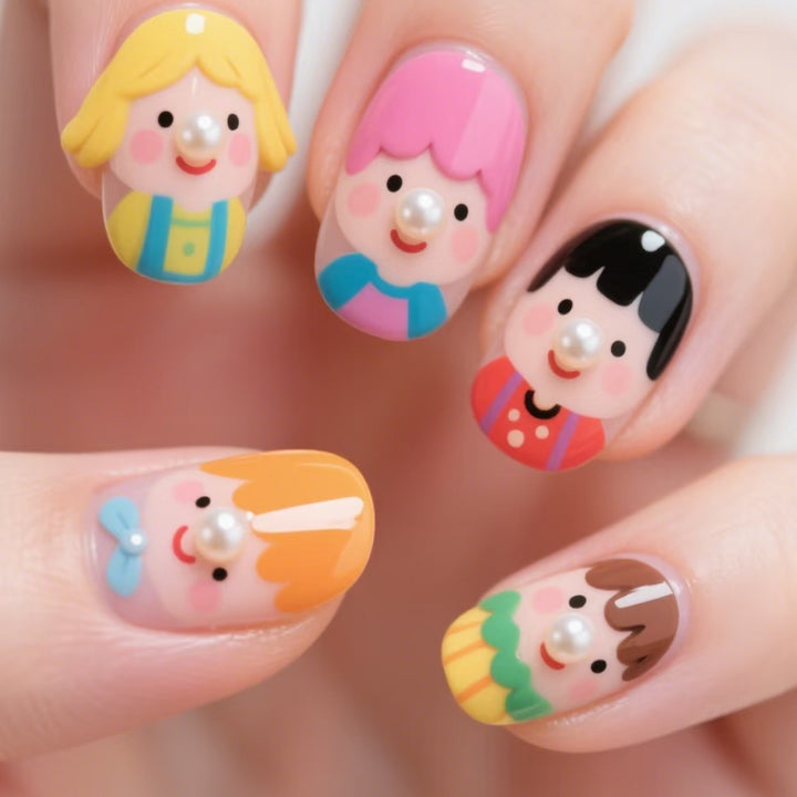 Fun Character Nail Art Kalsten