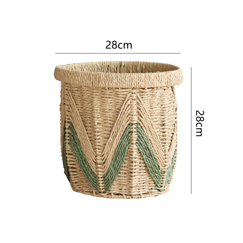 Decorative Handwoven Storage Basket Kalsten
