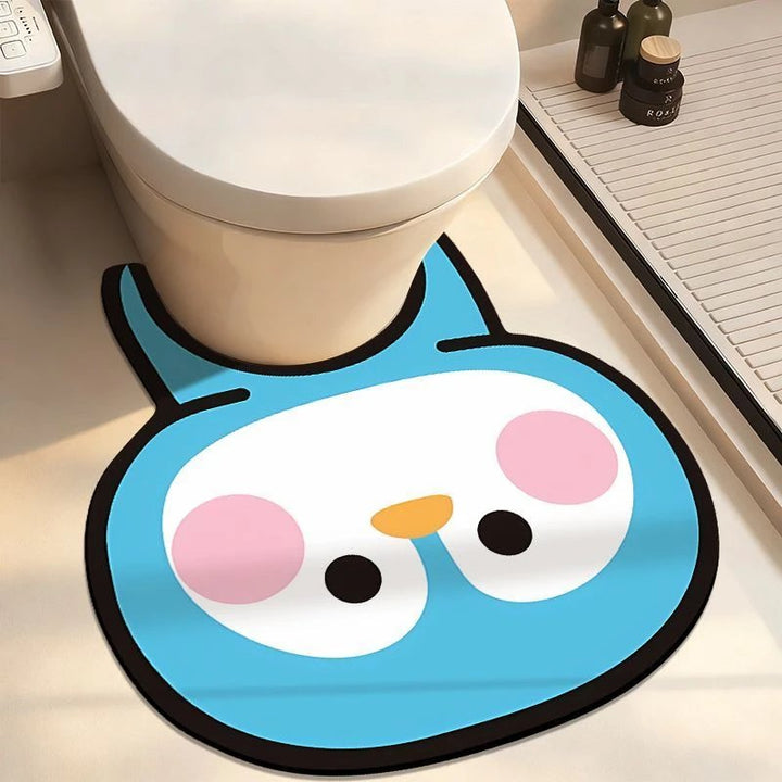 Novelty Pet Paw Bathroom Mat Kalsten