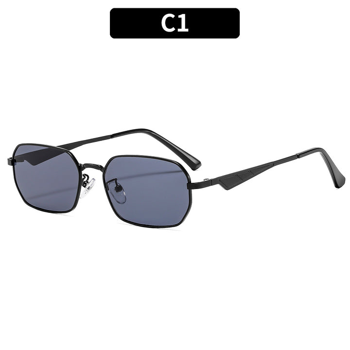 Geometric Shield Sunglasses
