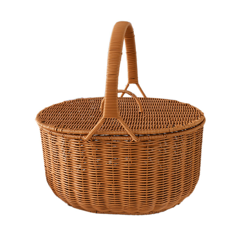 Artisan Woven Picnic Basket Kalsten