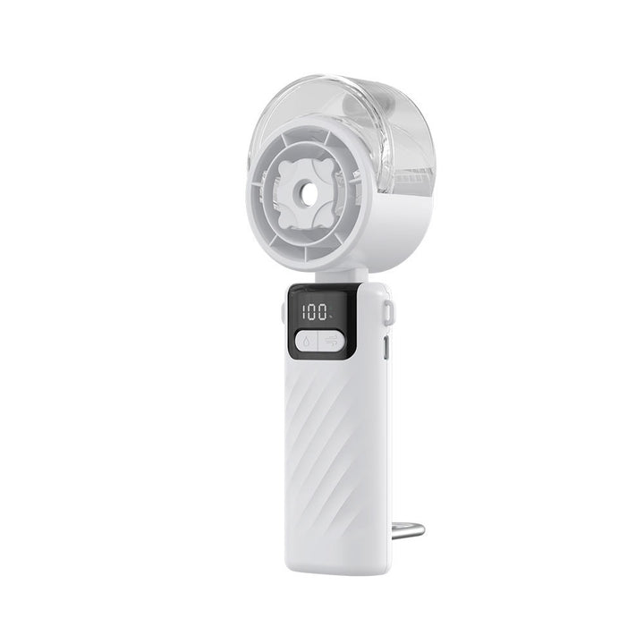 Unisex Rechargeable Adjustable Airflow Handheld Mist Fan Kalsten