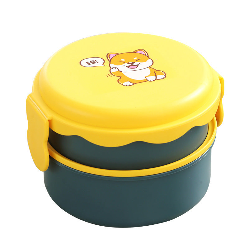 Cartoon-Themed Food Storage Bento Container