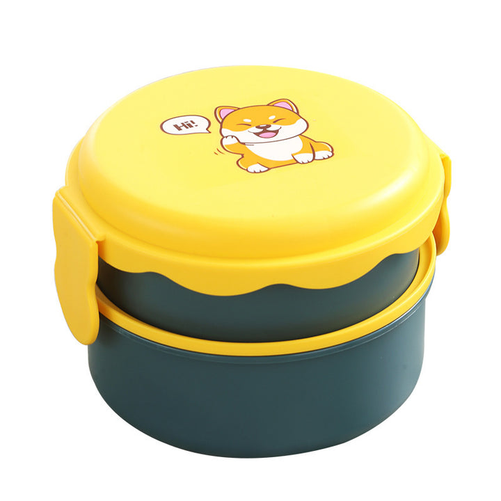 Cartoon-Themed Food Storage Bento Container