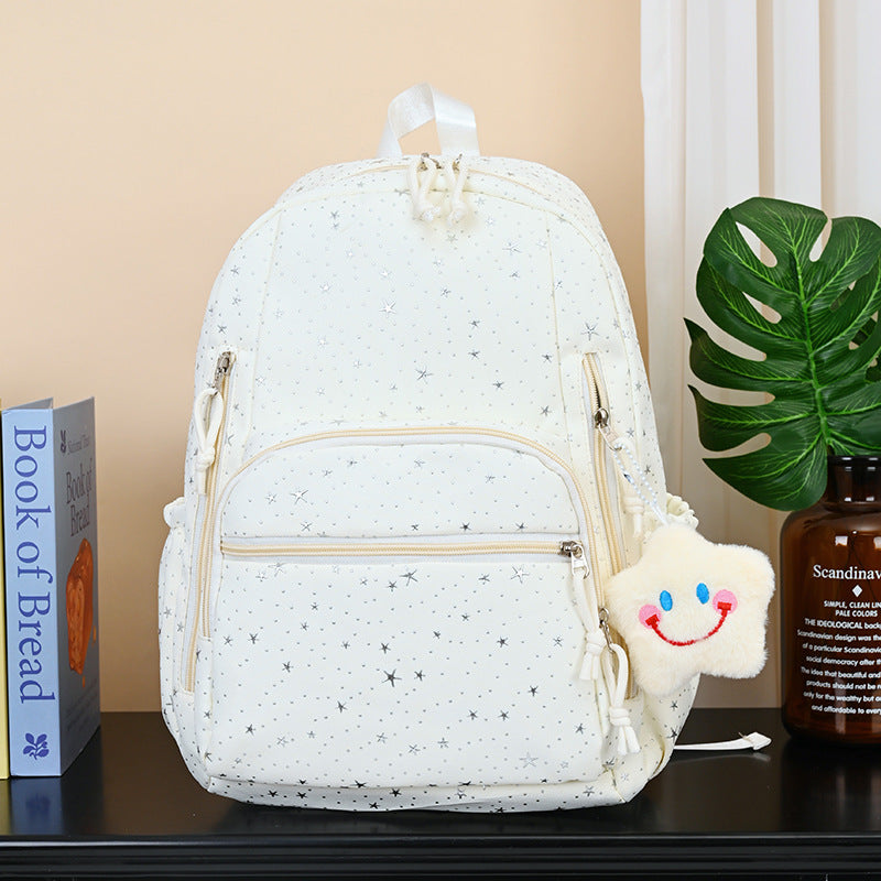Multi-Functional Star-Print Backpack Kalsten