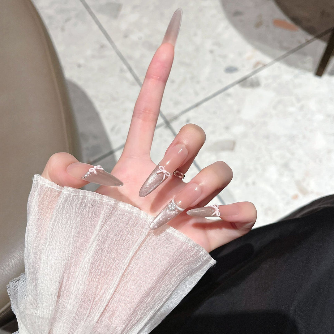 Elegant Extended Stiletto Press-On Nail Set Kalsten