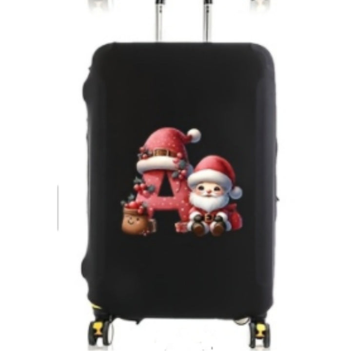 Women's hard-shell travel suitcase with festive Christmas design Kalsten