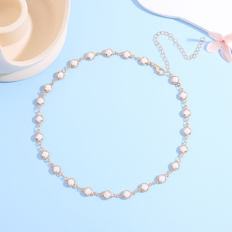 Floral Charm Choker Necklace Kalsten 1788164322