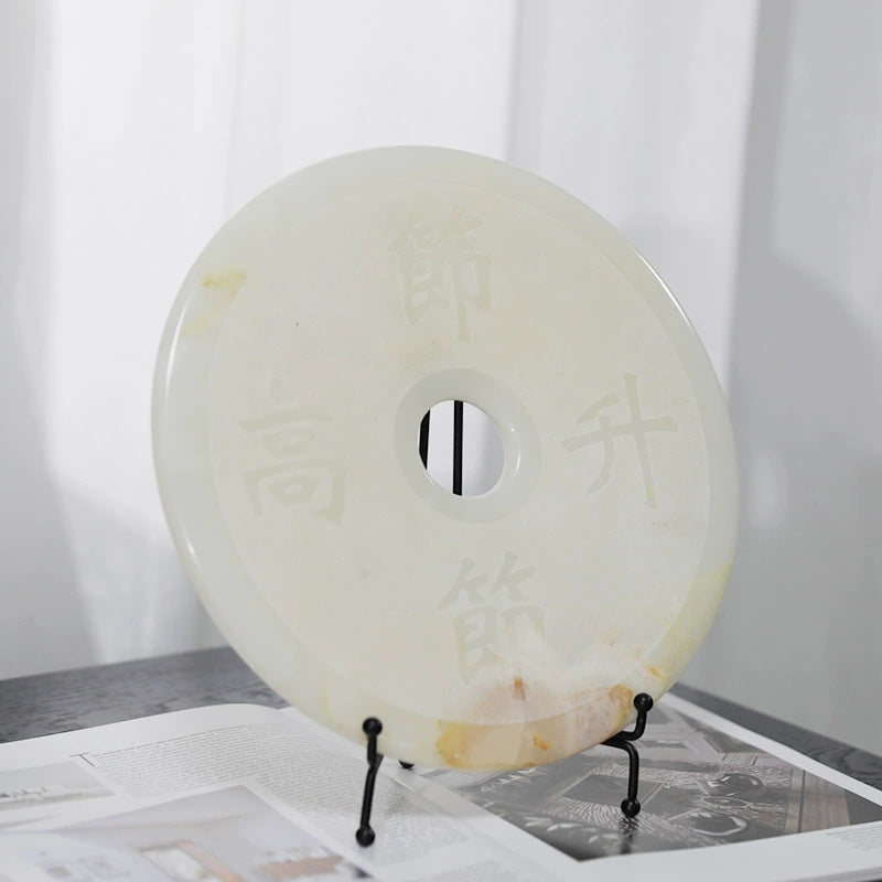 Elegant Marble Decorative Disc