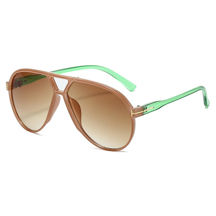Stylish Aviator-Style Shield Sunglasses Kalsten