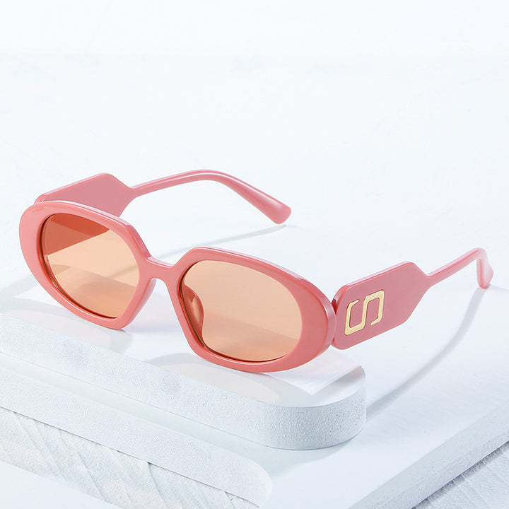 Chic Oversized Geometric Sunglasses Kalsten
