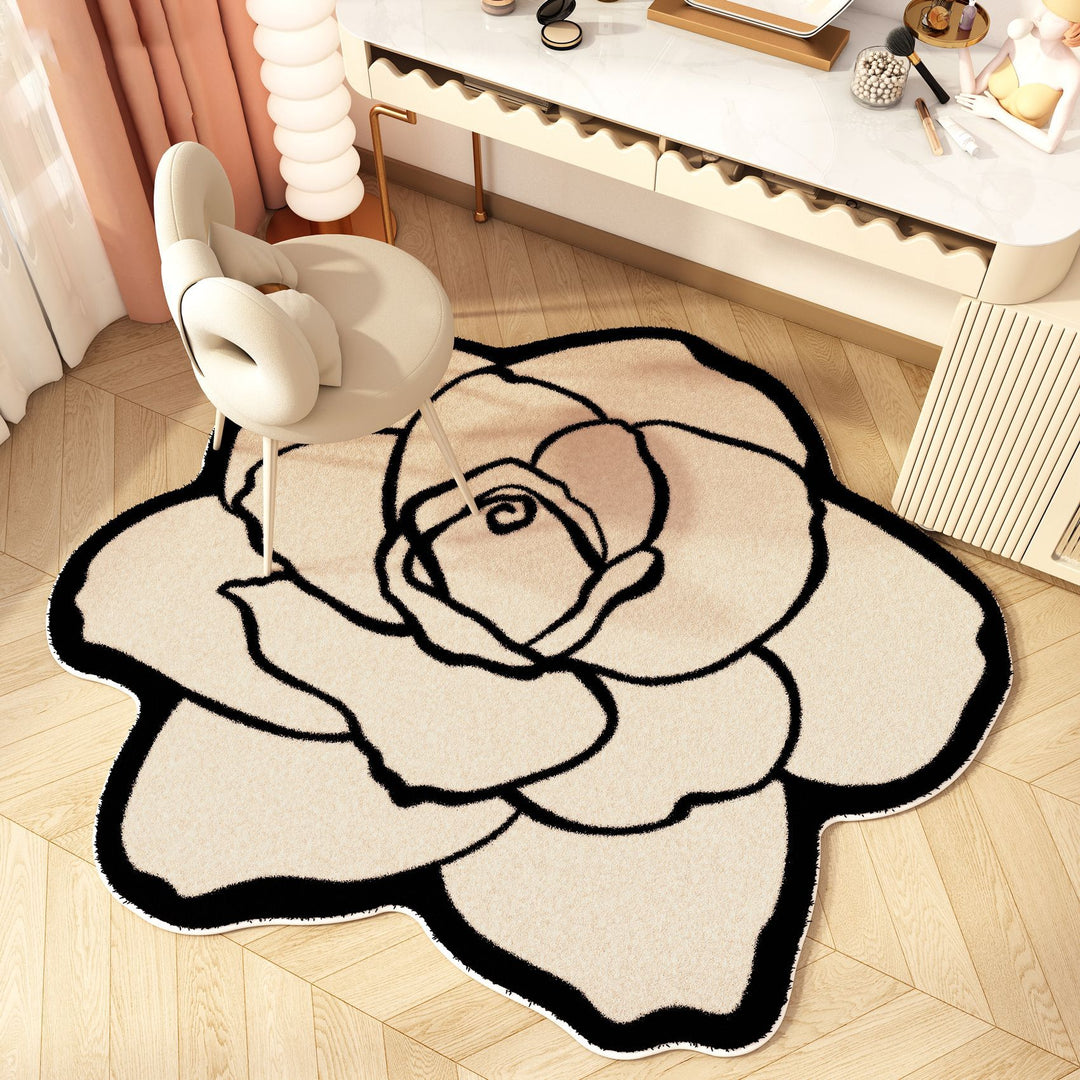 Floral Design Area Rug