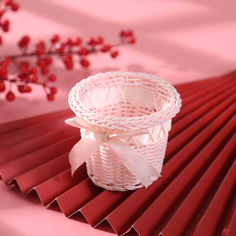 Decorative Woven Planter Basket Kalsten