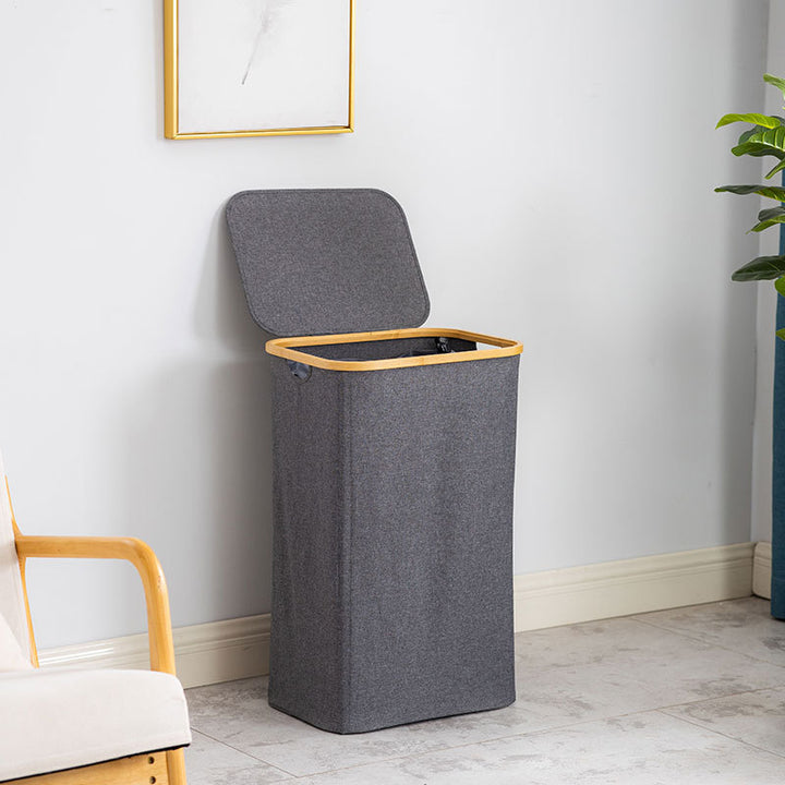 Elegant laundry basket with removable lid Kalsten