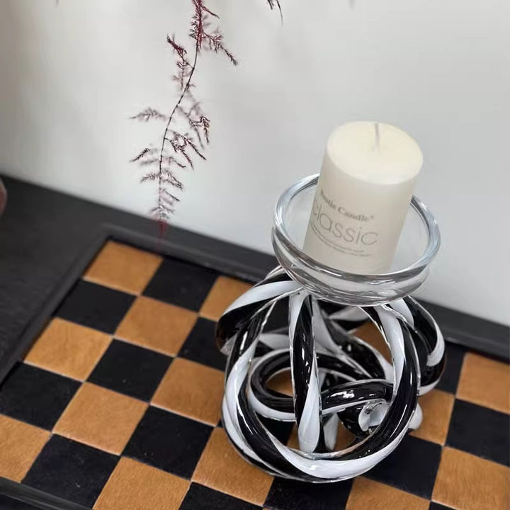 Decorative Twisted Candle Holder