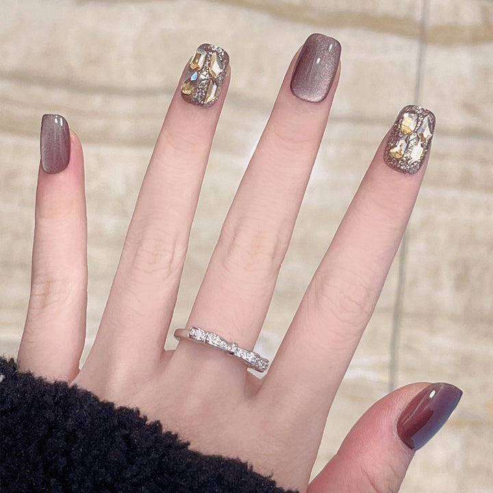 High-Gloss Gel Press-On Nails Kalsten