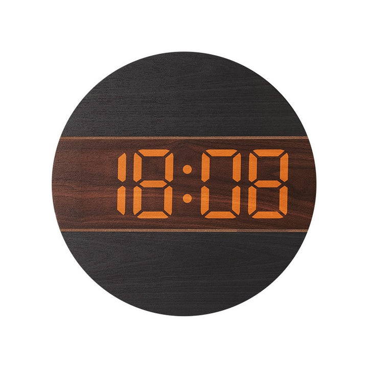 Creative digital watch in a modern wood design Kalsten