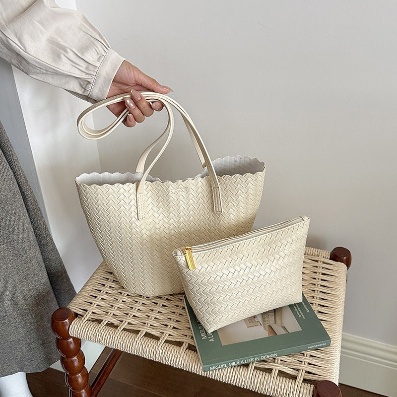 Stylish Woven Tote Bag