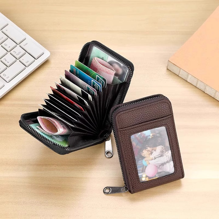 Compact Zippered Card Holder Kalsten