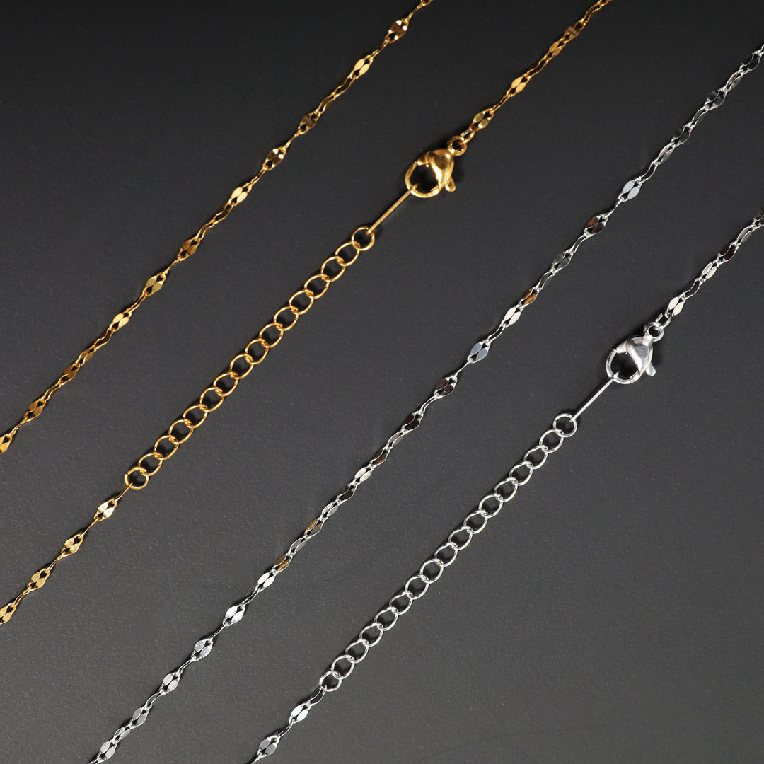 Elegant Interlaced Chain Necklace Kalsten