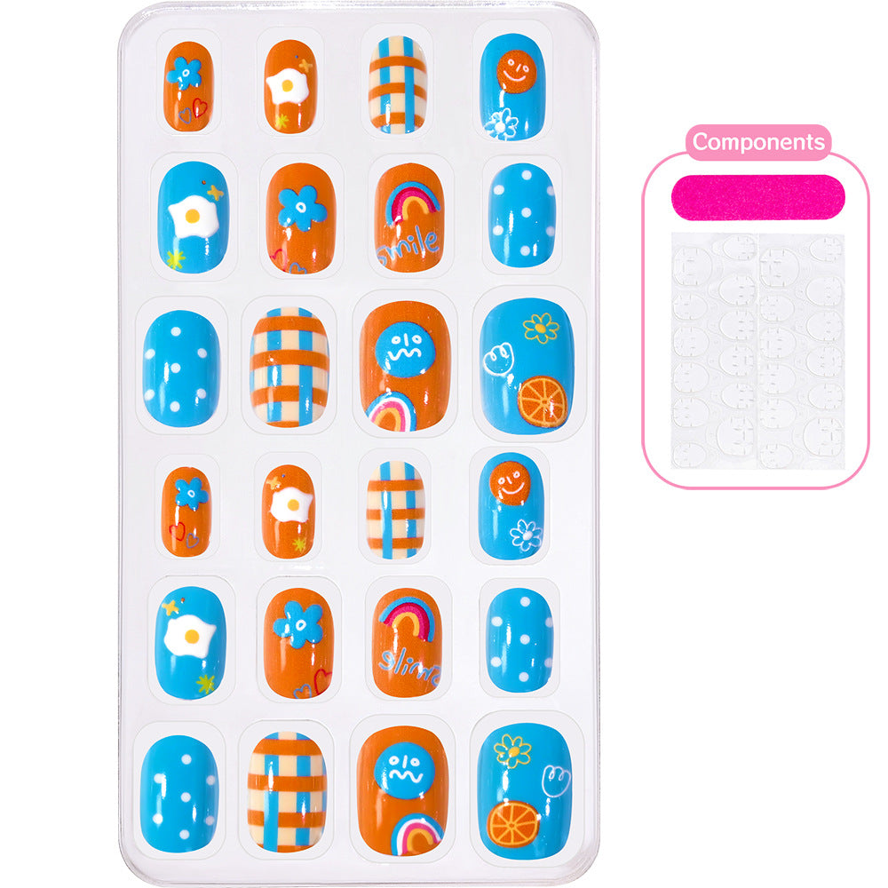 Creative Cartoon-Themed Press-On Nail Collection Kalsten