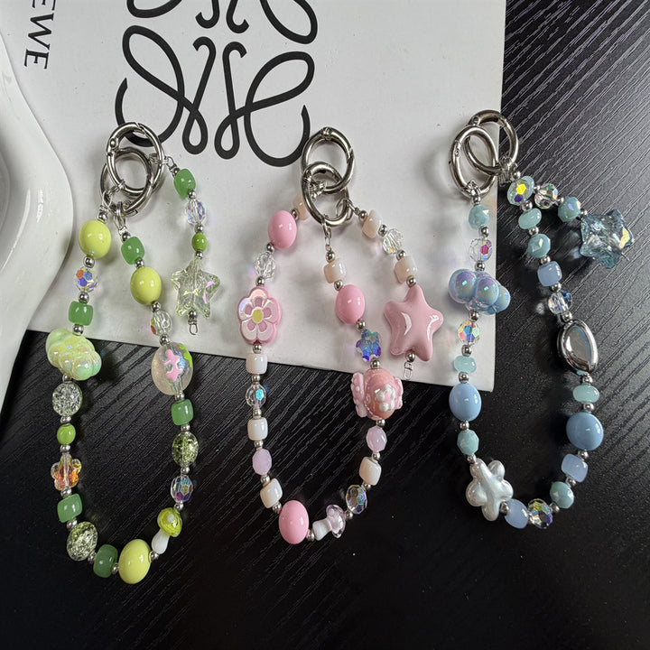 Decorative Beaded Charm Keychain Kalsten 1790134997