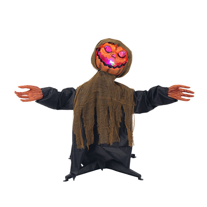Animated Pumpkin Scarecrow Decoration Kalsten