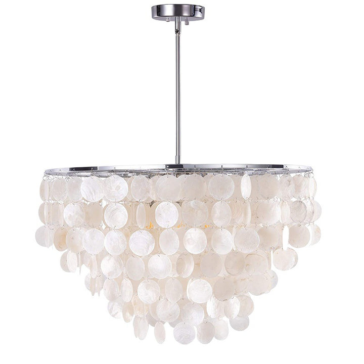 Stylish Mother of Pearl Pendant Chandelier