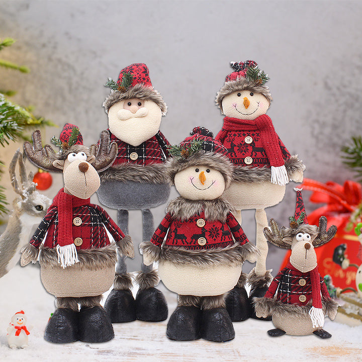 Whimsical Holiday Gnome Figurine