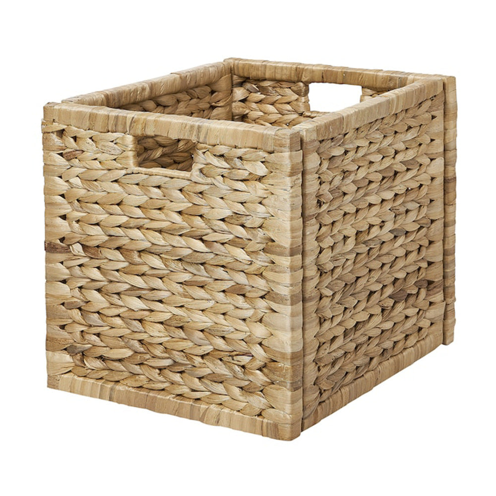 Rustic Decorative Basket Made of Natural Fibers Kalsten
