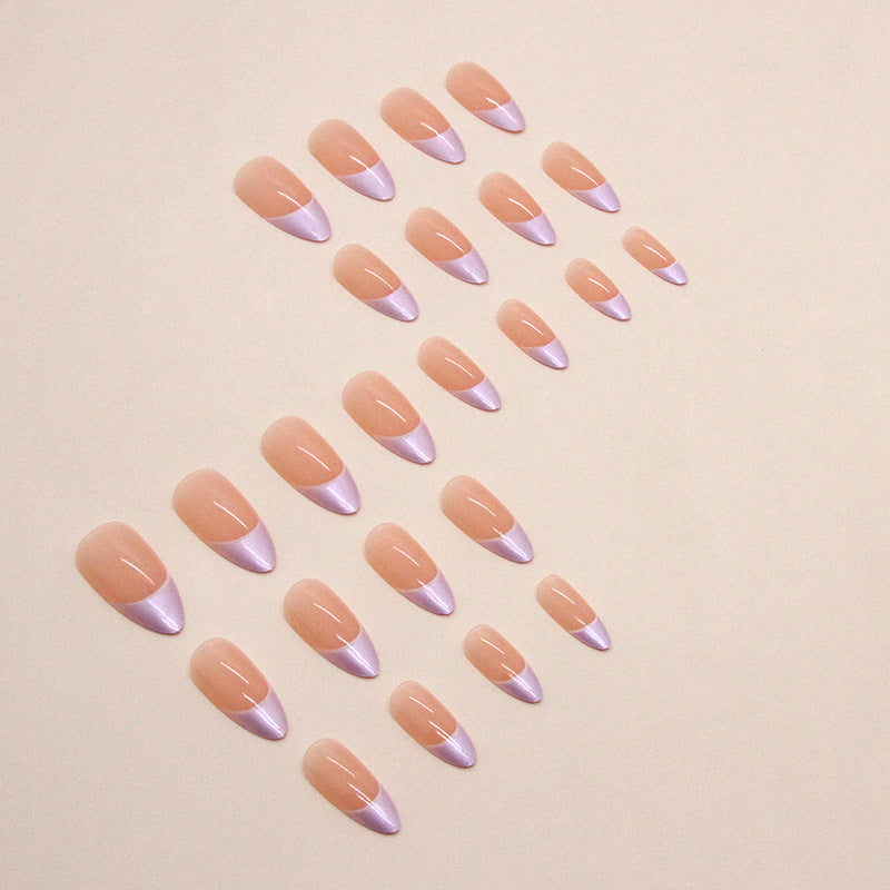 Elegant Glossy Stiletto Press-On Nail Set