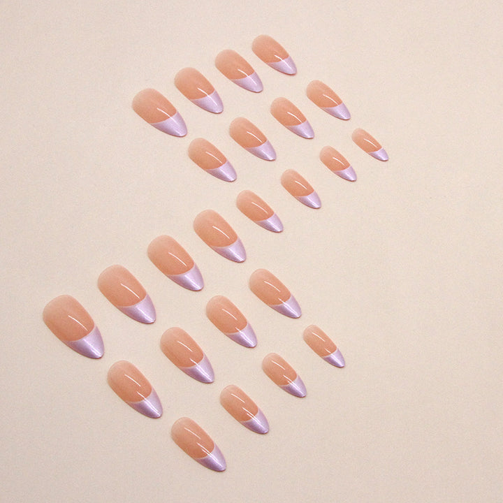 Elegant Glossy Stiletto Press-On Nail Set
