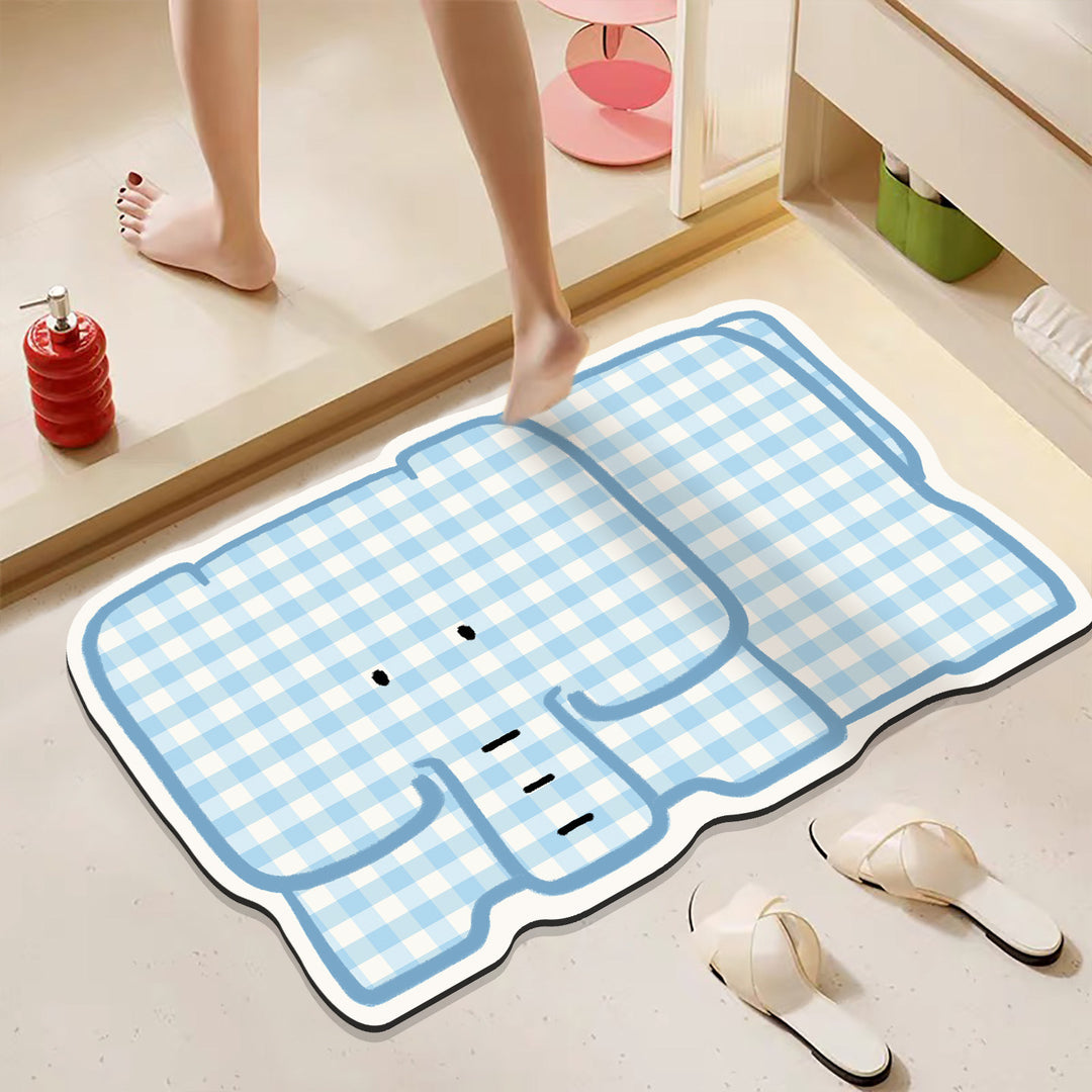 Fun Hamburger-Themed Bath Mat Kalsten