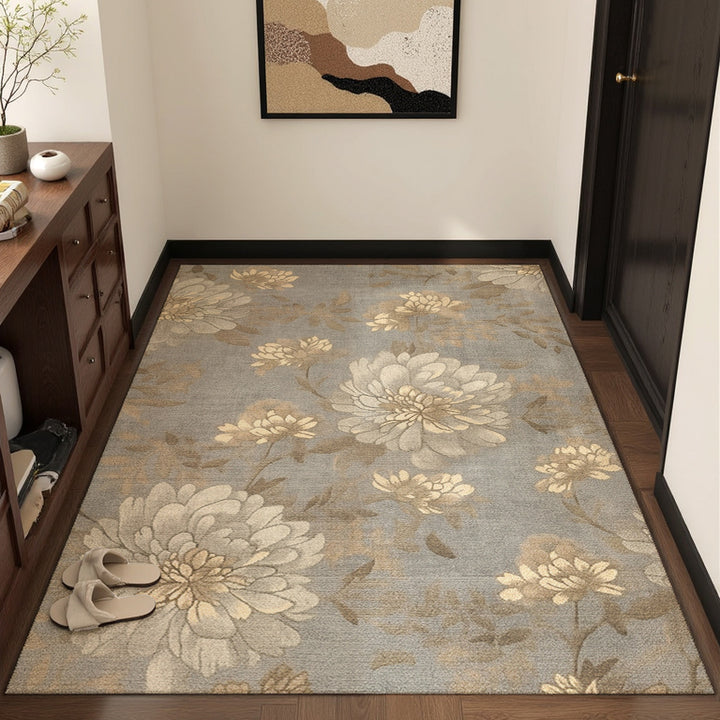 Elegant Floral Area Rug