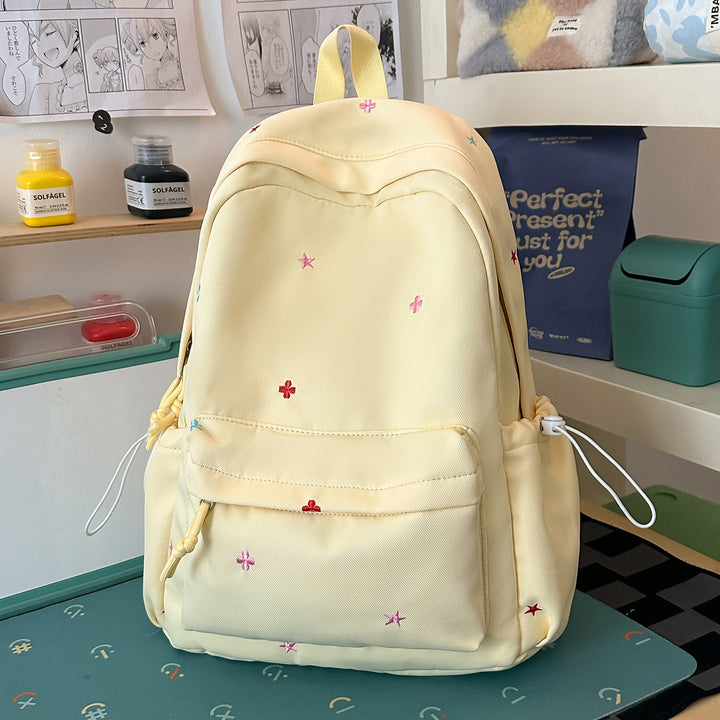 Casual Embroidered Star Backpack Kalsten