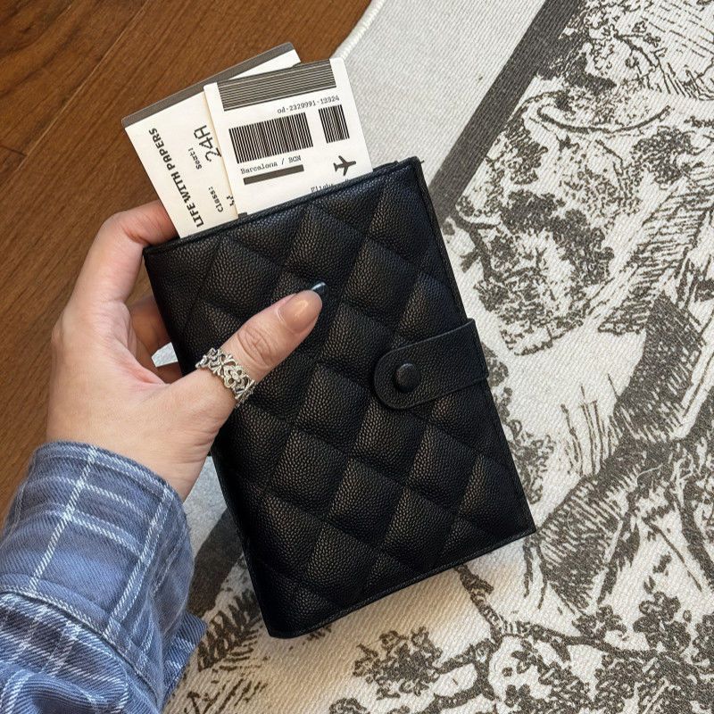 Quilted Leather Travel Document Organizer Kalsten