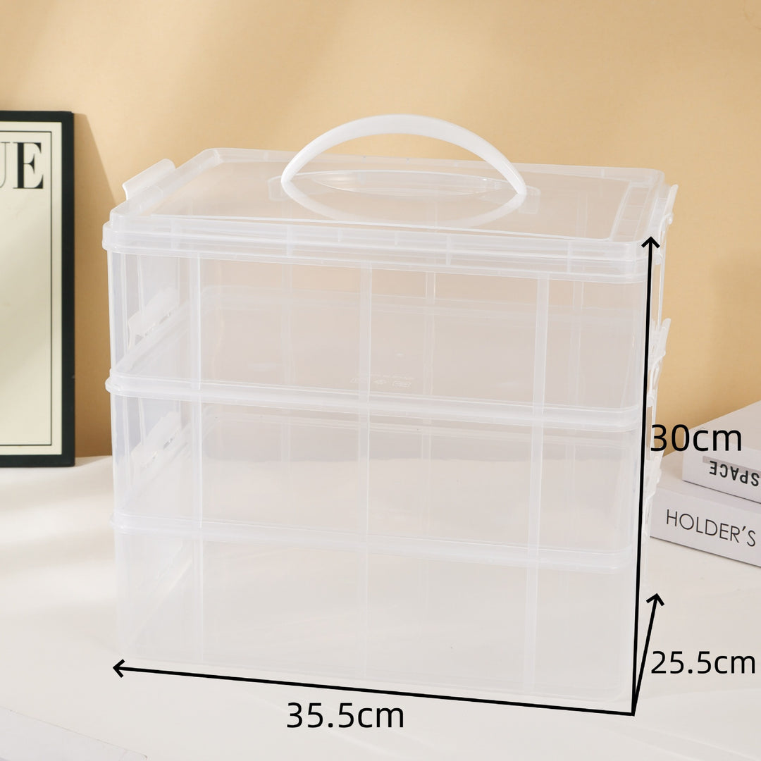 Clear Multi-Functional Organizer Container Kalsten
