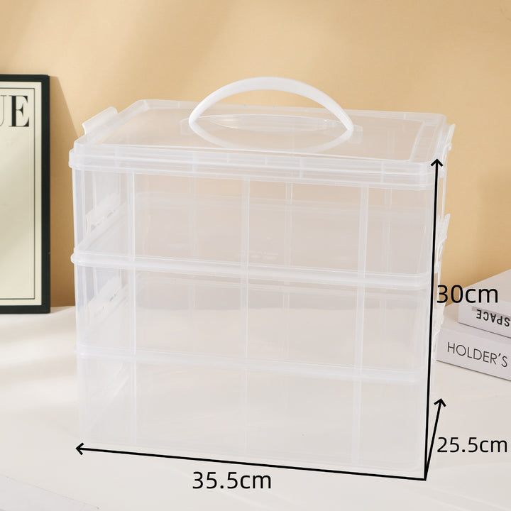 Clear Multi-Functional Organizer Container Kalsten