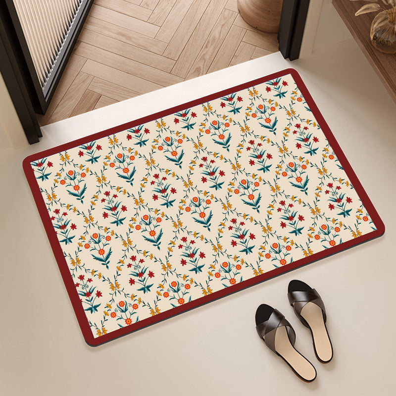 Geometric Pattern Decorative Floor Mat Kalsten