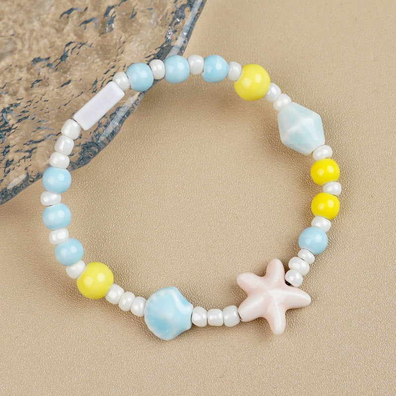 Heart-Shaped Beaded Bracelet Kalsten