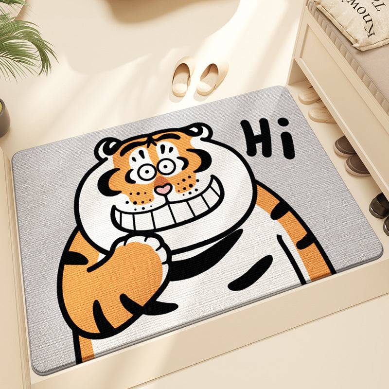 Cartoon Character Entry Mat Kalsten