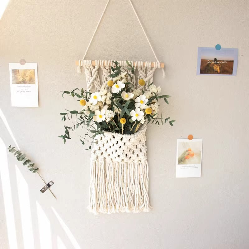 Macrame Wall Hanging with Elegant Fringe Look Kalsten