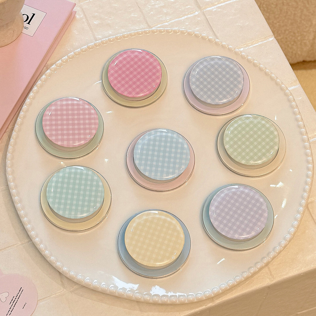 Practical glass coaster with checkered pattern Kalsten