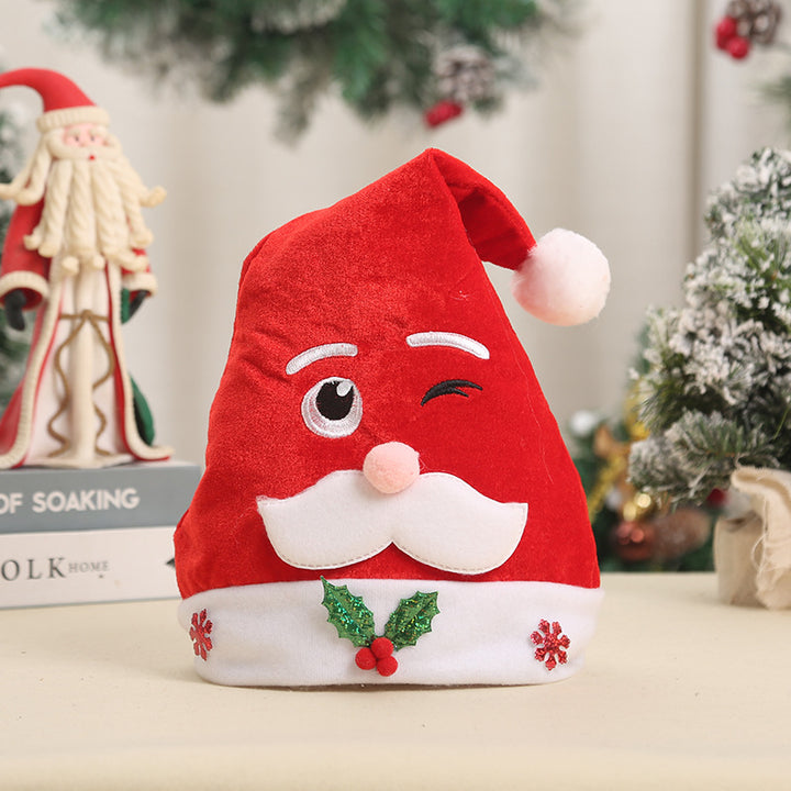 Festive Santa Hat with Reindeer Ears Kalsten