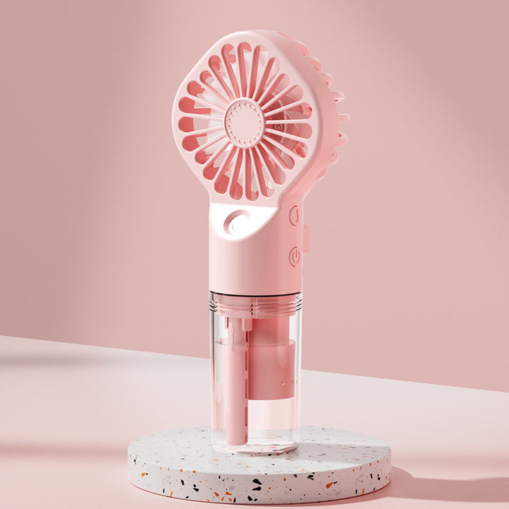 Ladies hand fan with integrated water mister Kalsten