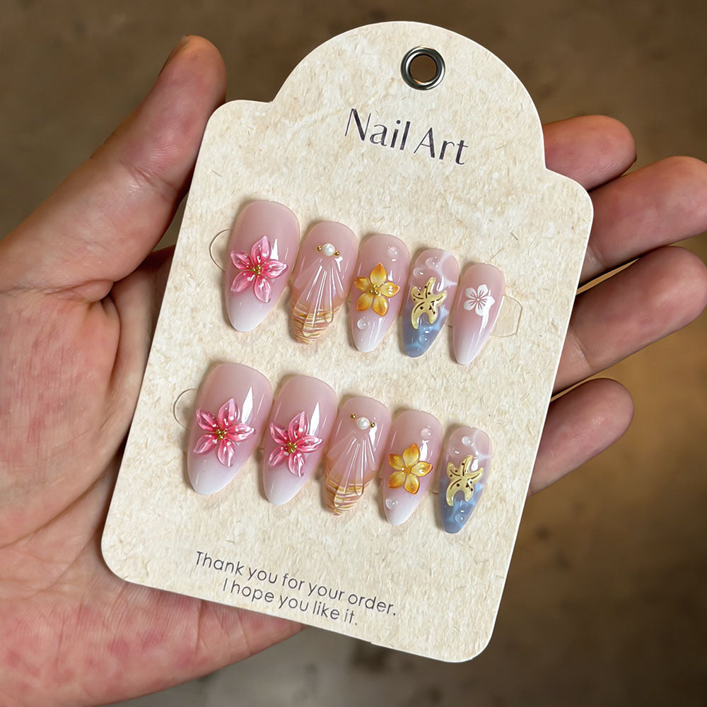 Decorative Artisan Press-On Nails Kalsten