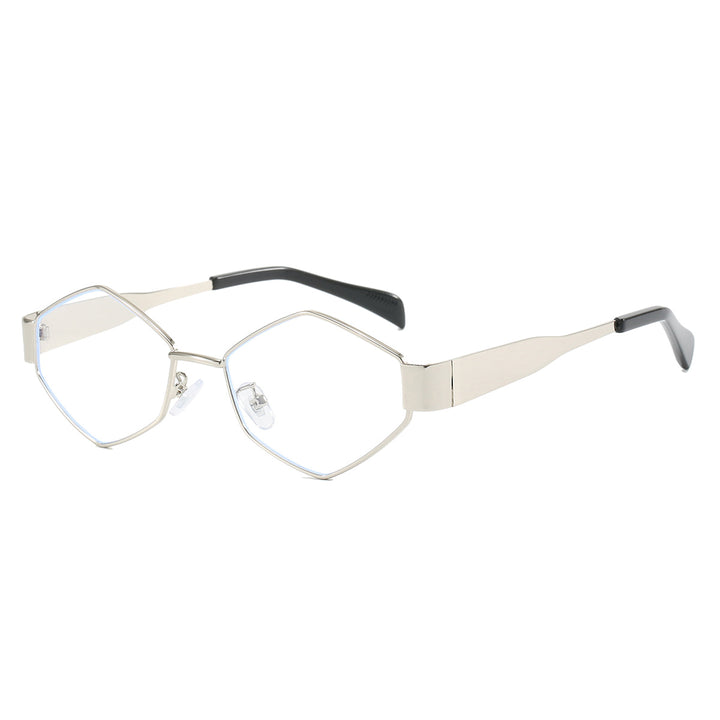 Women's modern geometric sunglasses with high-quality metal frame Kalsten