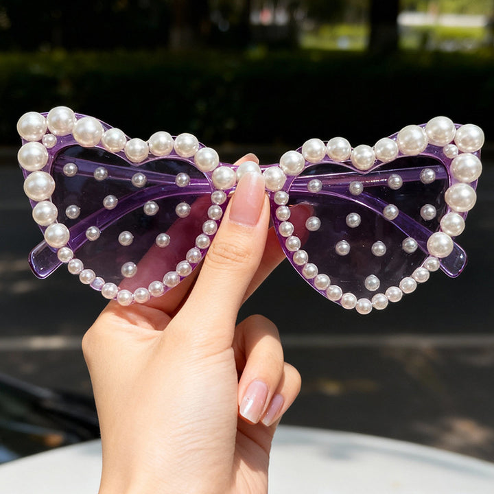 Bridal Heart-Shaped Sunglasses Kalsten