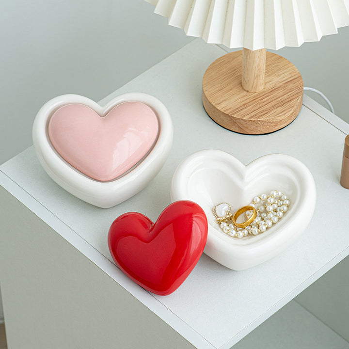 Heart shapes decorative bowl Kalsten